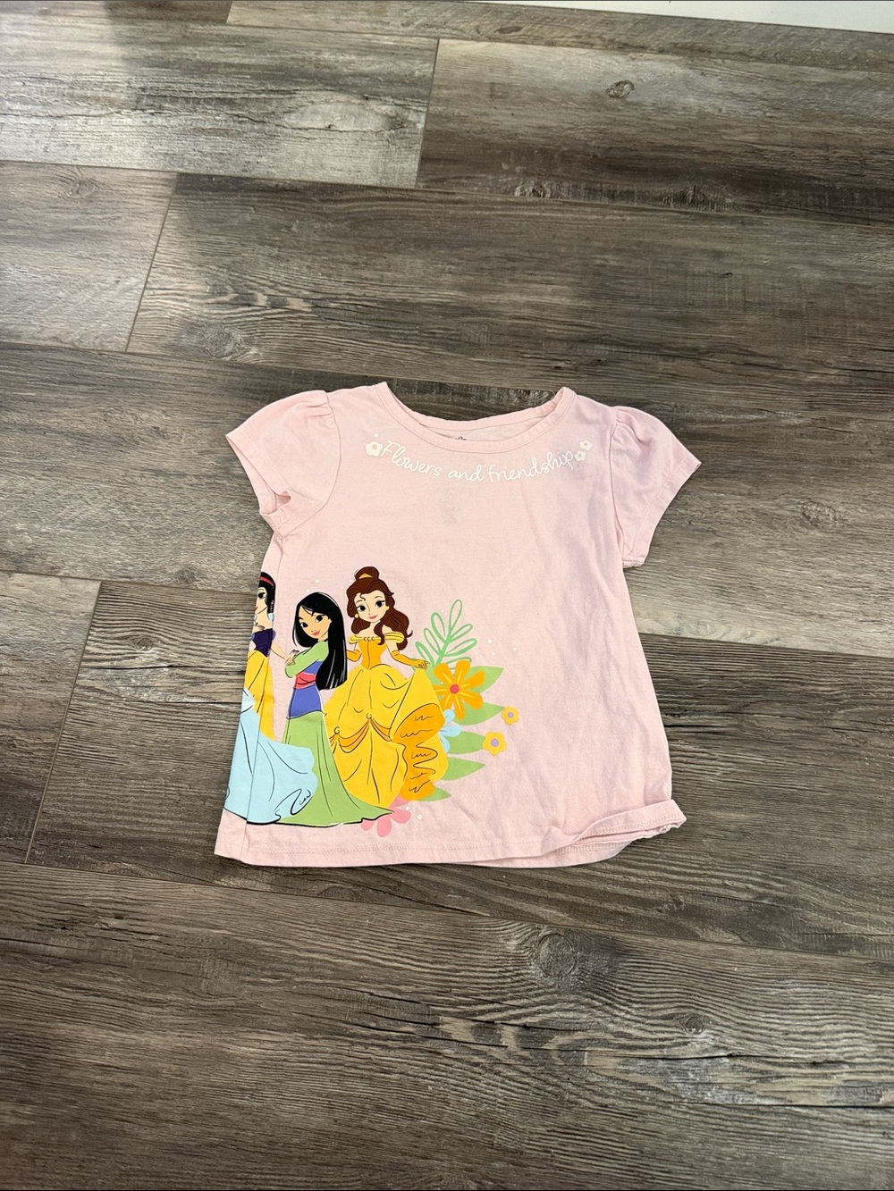 Pink Disney Princess Graphic Tee
